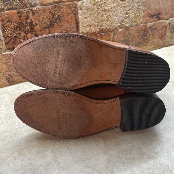 Forastero Men Boots Leather Texas Cowboy Made In Mexico Brown Shoes Size 8.5 - Picture 13 of 16